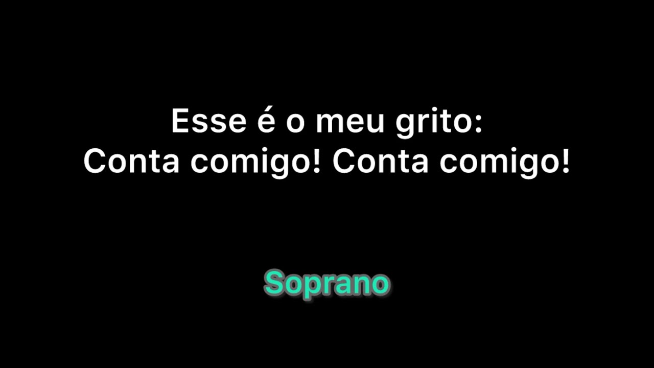 Soprano “Ambição, Gabi Sampaio” com letra