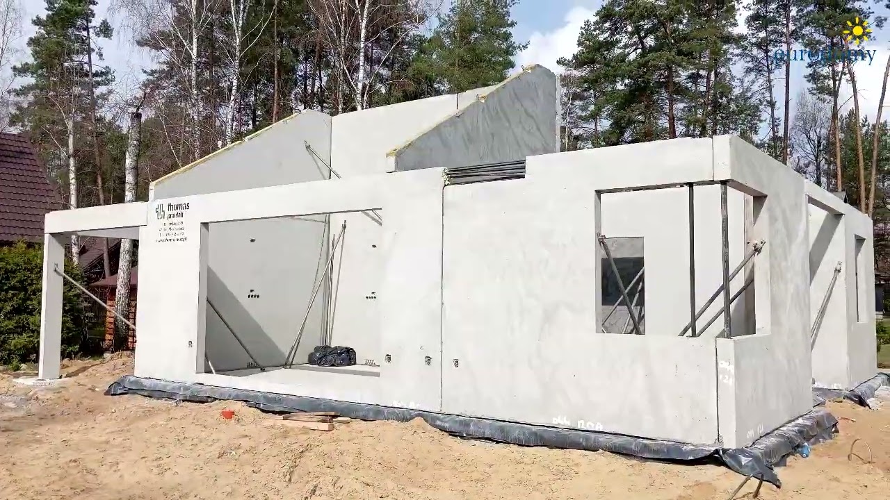 Nowa budowa domu pod Piasecznem – EURODOMY