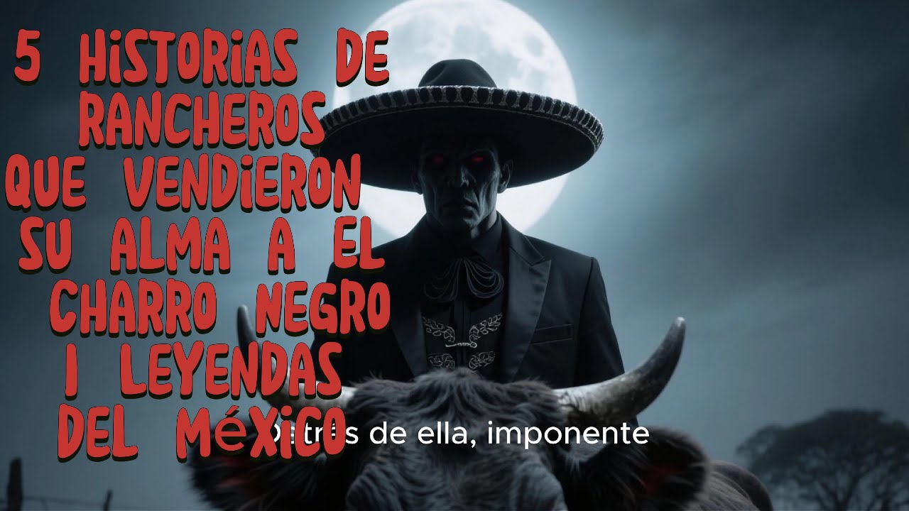 5 Historias de Rancheros que vendieron su ALMA a El CHARRO NEGRO - Relatos de MEXICO