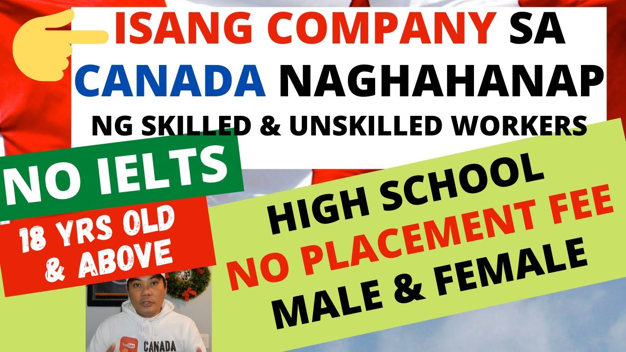 Daming Trabaho Papuntang Canada Pat 7 | Jobs in Canada | NO IELTS | HIGHSCHOOL GRAD | No Placement