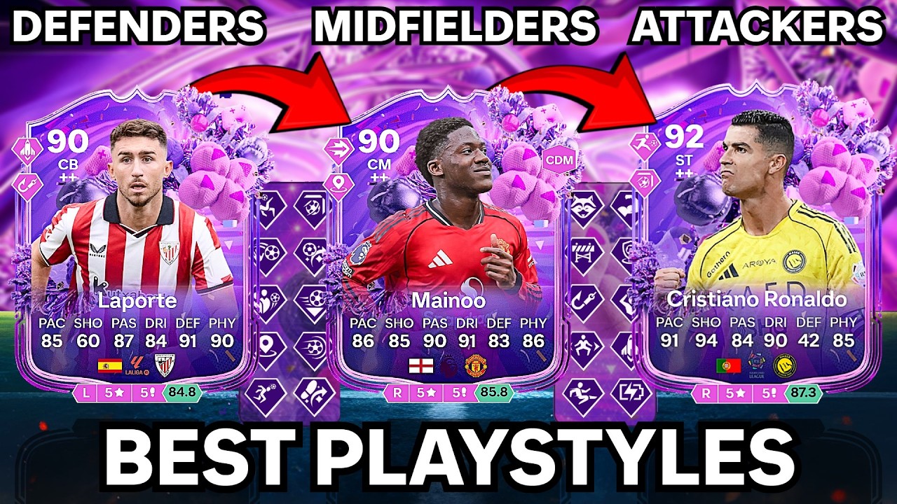 MUST USE PLAYSTYLES For EACH FUT BIRTHDAY POSITIONS!