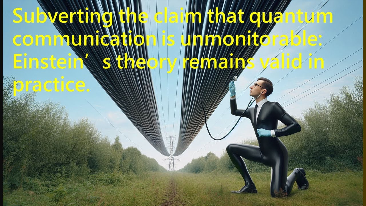 Subverting the claim that quantum communication is unmonitorable: Einstein&rsquo;s theory remains valid.