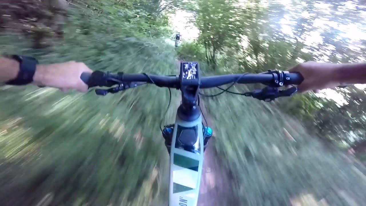 Trails ballern, BioBike Hardtail 100mm vs. E-bike Fully 130mm