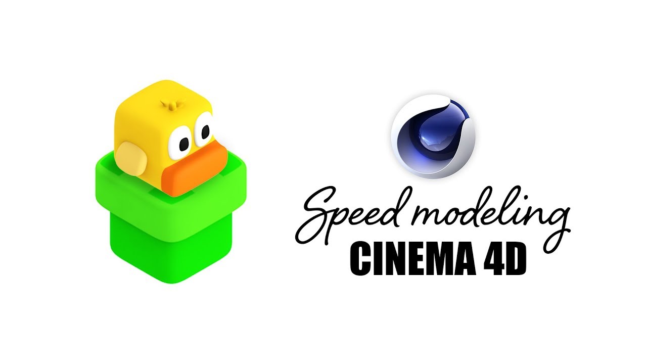 Flappy bird | Speed modeling in Cinema 4D