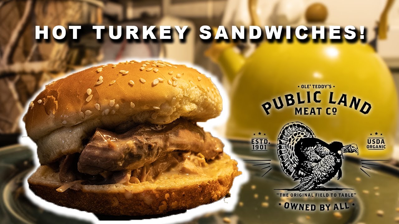 Slow Cooker Wild Turkey Sandwiches! - Public Land Meat Co