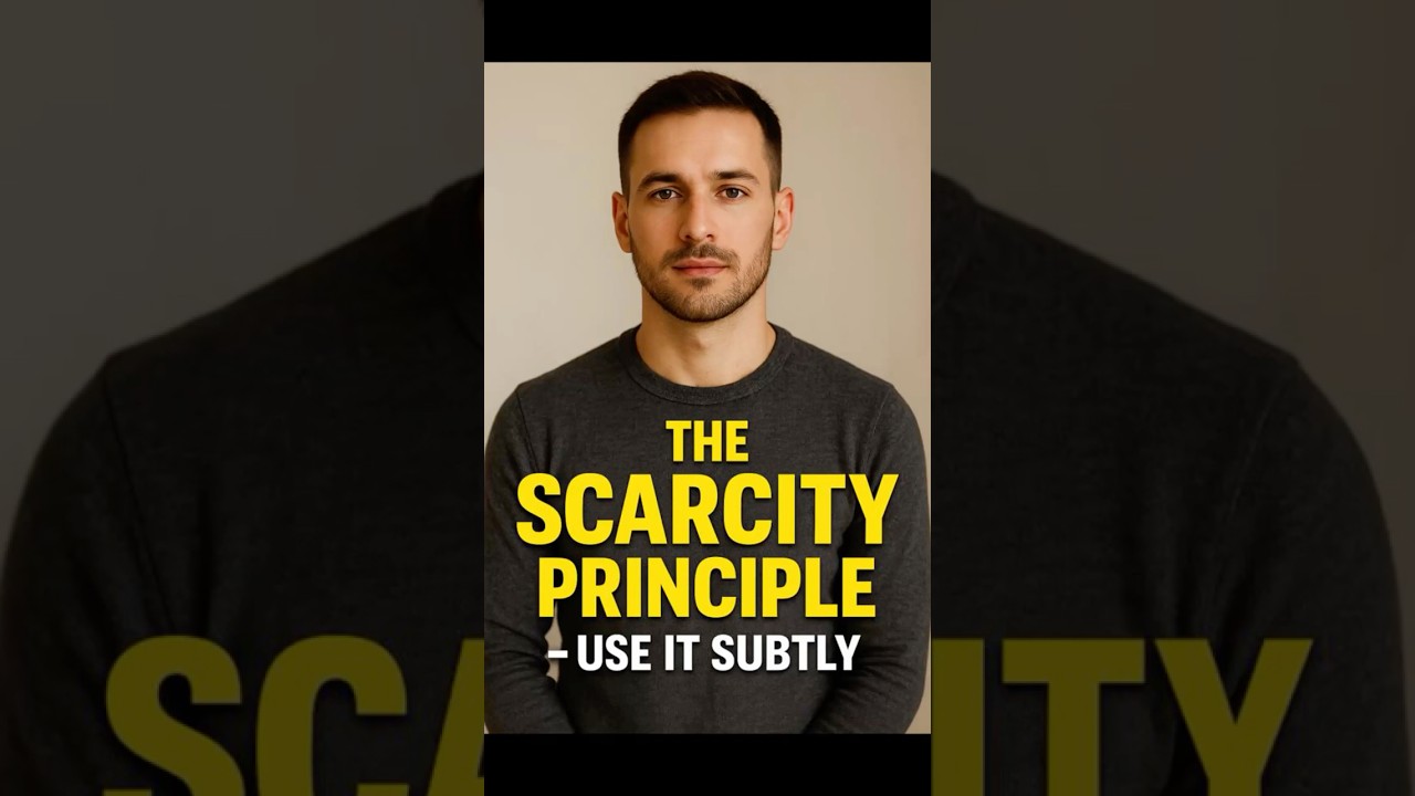 Unlock Attraction: Scarcity Principle Dating Hack!