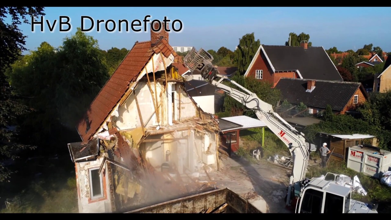 Nedrivning af hus R&oslash;dovre