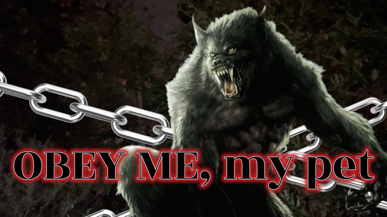 ASMR Werewolf makes you his pet (human listener) VERY SPICY!