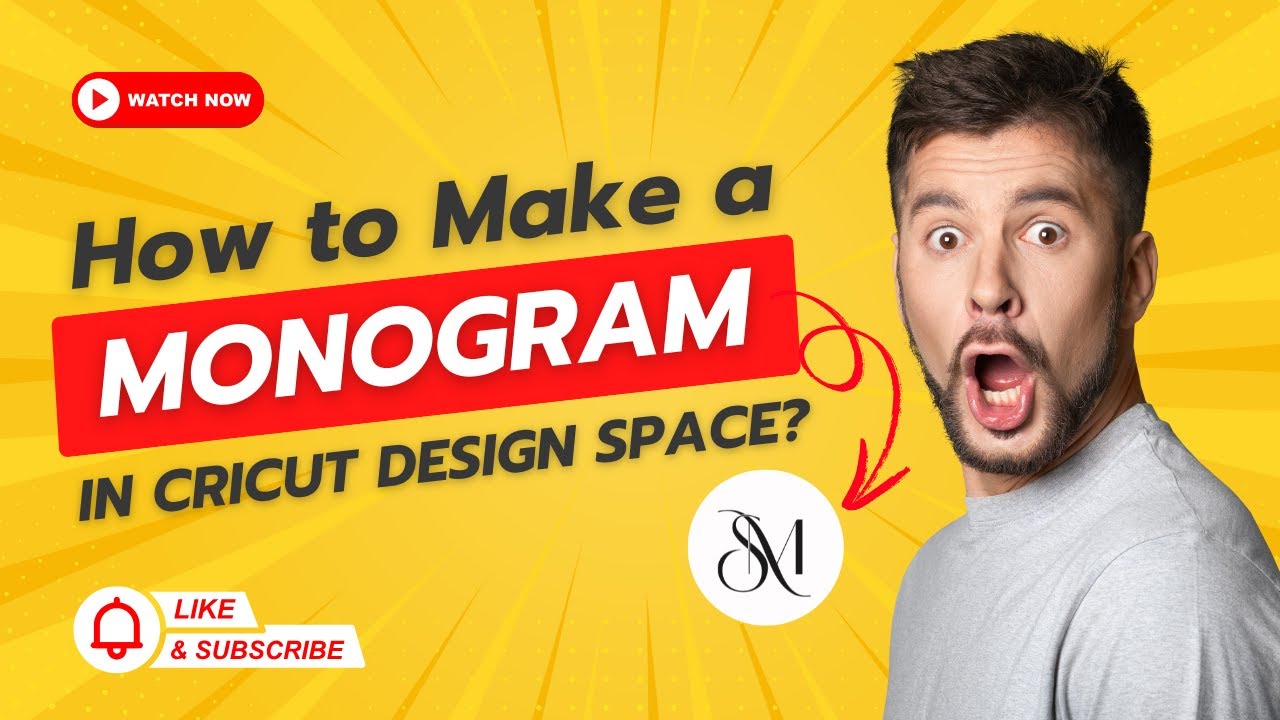 How to Make a Monogram in Cricut Design Space? (Easy Steps!) #howtomake #monogram #cricutdesignspace