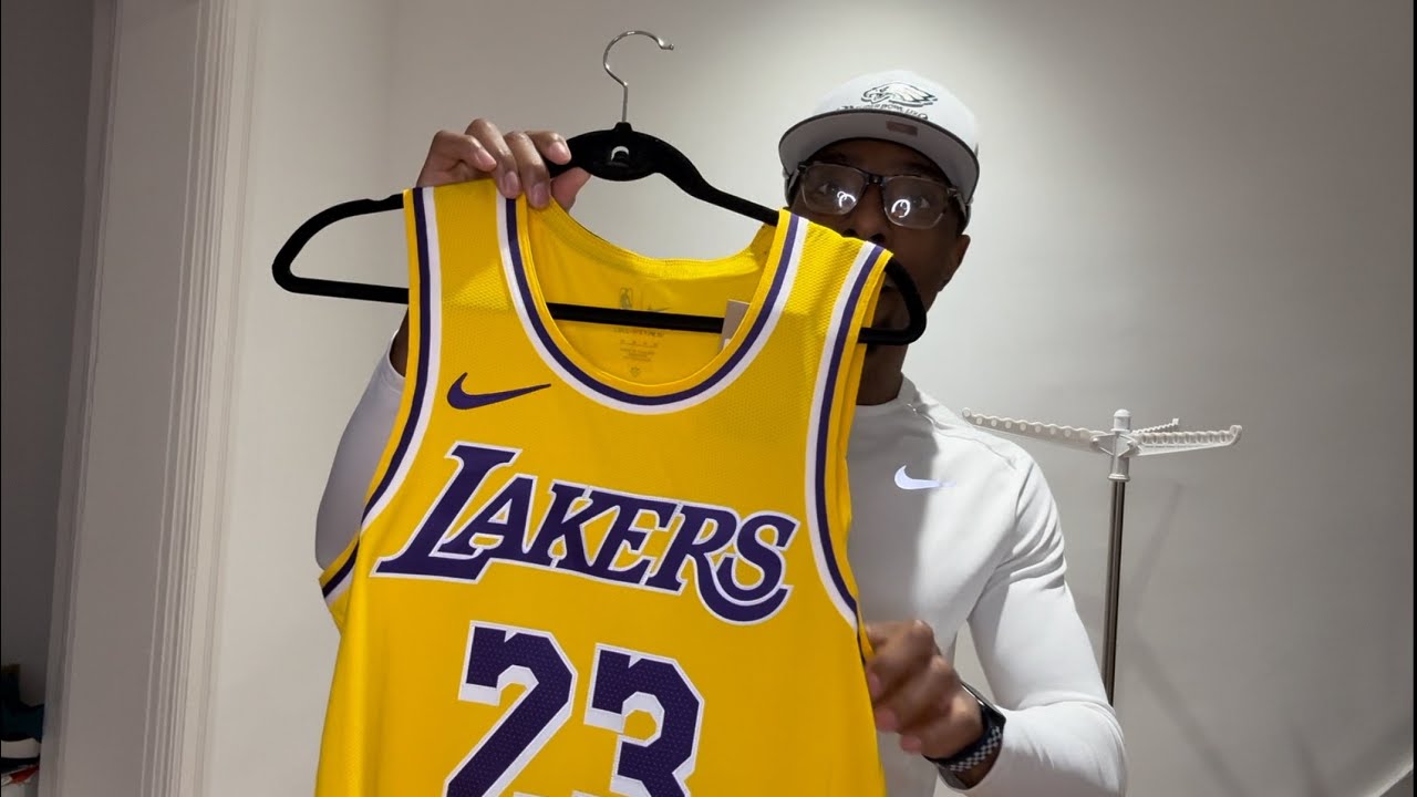 LeBron James Lakers Jersey Unboxing Jersey Review from Fanatics