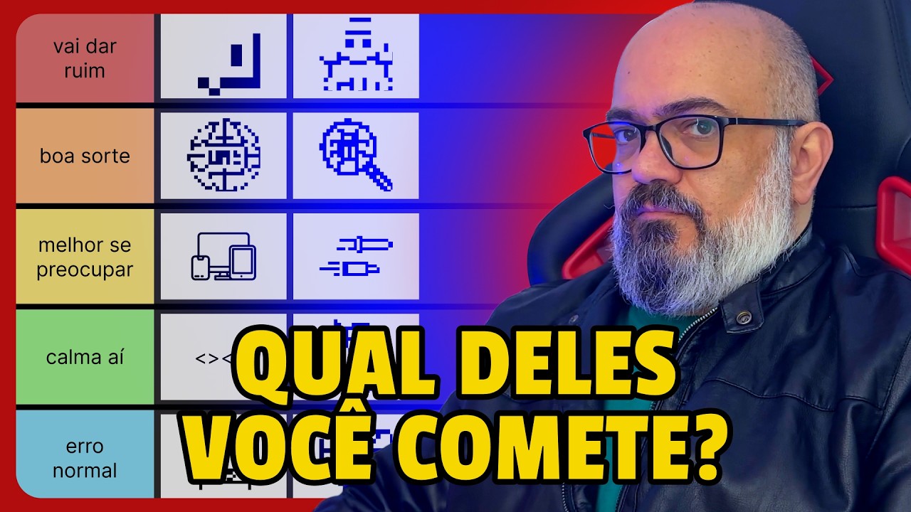 Rankeei os Erros mais Comuns de Programadores Iniciantes