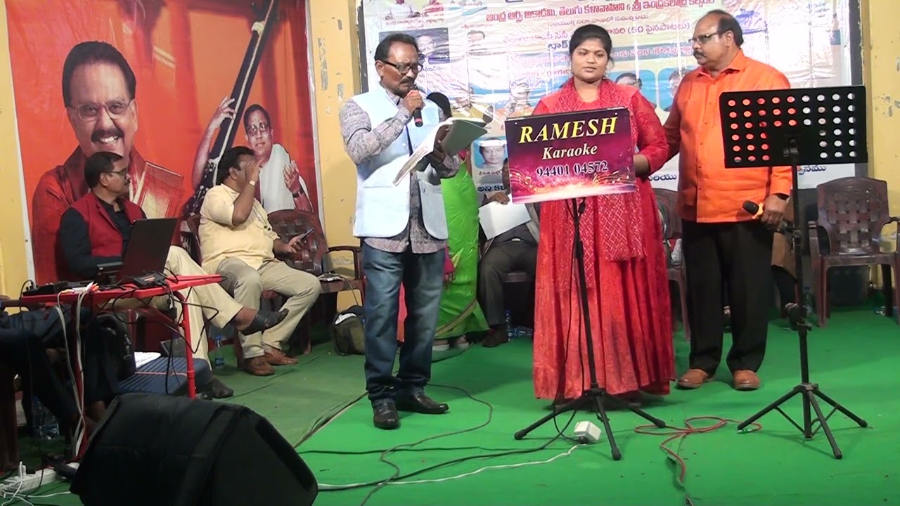 Churaliya hai #Singers#SravanthiKrishna & Kumari Kusumanjalli#Kowtha Hall#Vja#Gandinagar