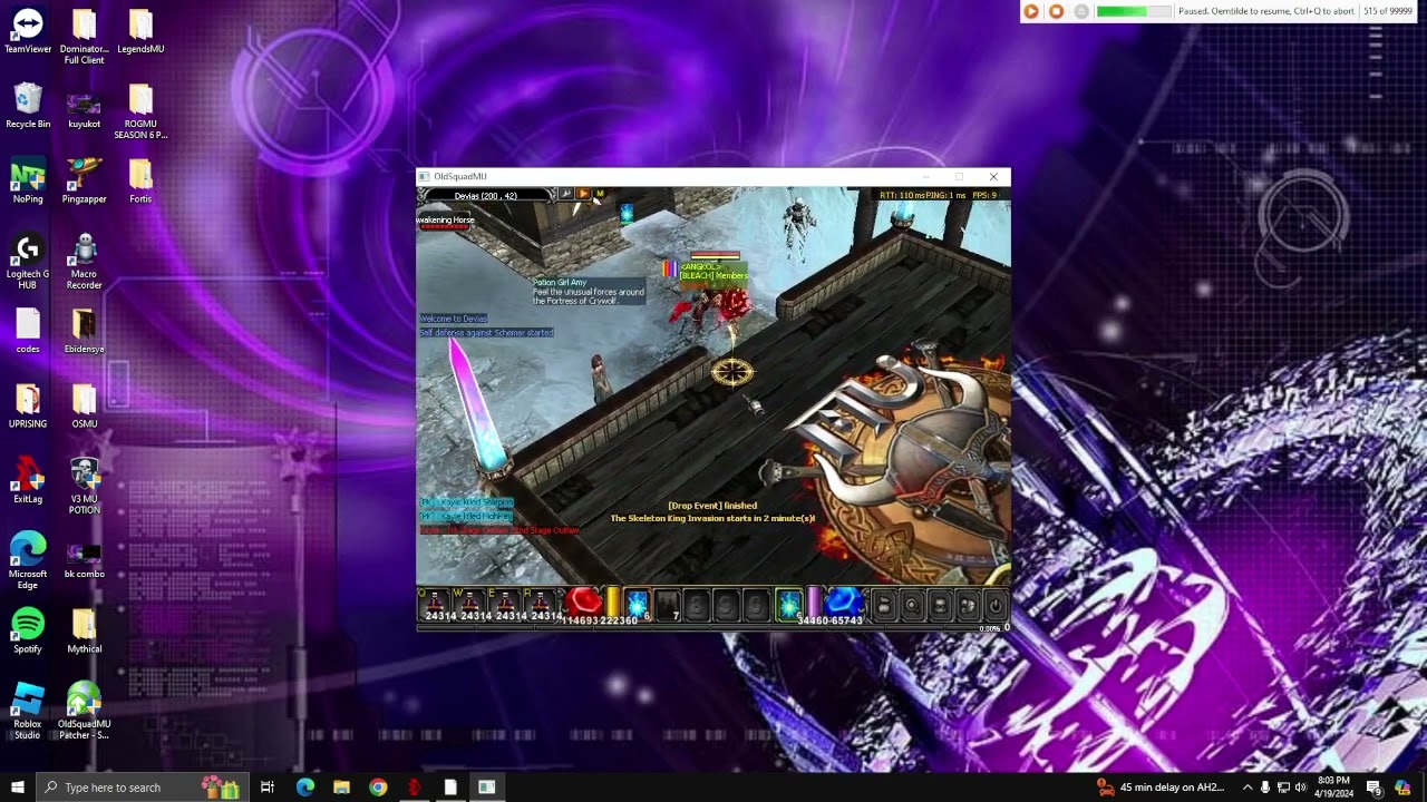 LORDMoN vs Schemer [OLDSQUAD MU DL TOURNAMENT]