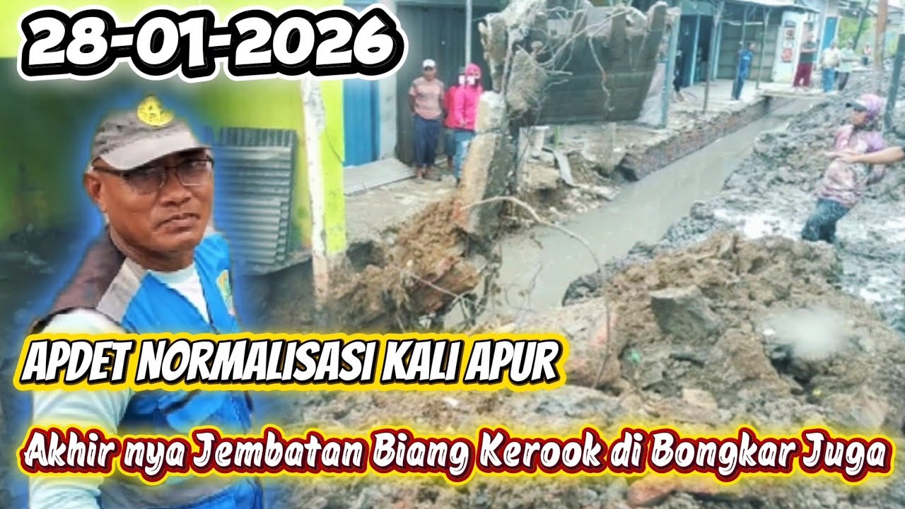 Waduhhh‼️Akhirnya Jembatan Biang Kerok Di Bongkar Juga Teman teman
