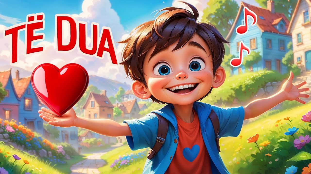Të Dua ! ❤️ Mama  Të Dua – Këngë për Fëmijë Shqip | HeyTinko