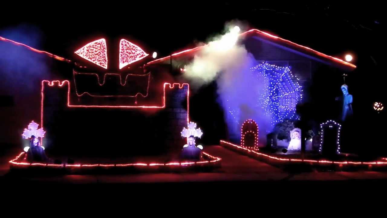 2011 Halloween Light Show: "Go To Hell"