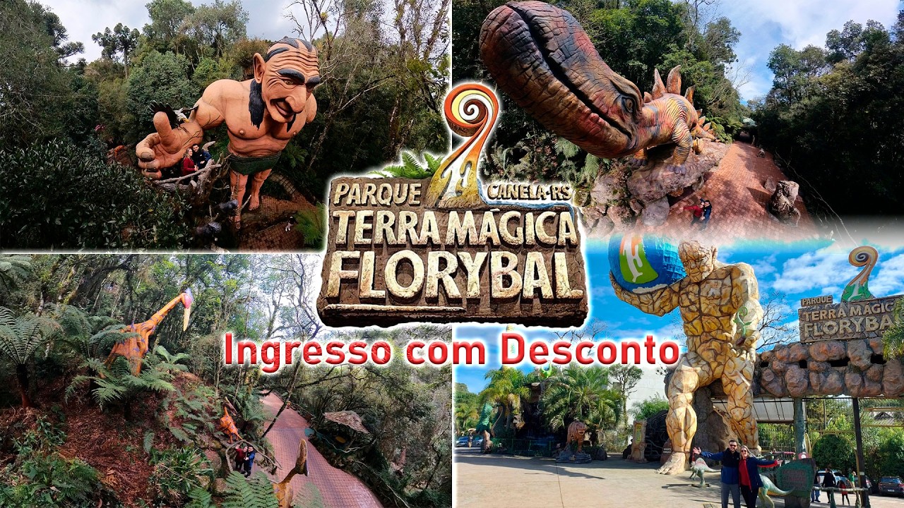 Como &eacute; o Parque TERRA M&Aacute;GICA FLORYBAL em Canela! Passeio imperd&iacute;vel na Serra Ga&uacute;cha + CUPOM DE DESC.