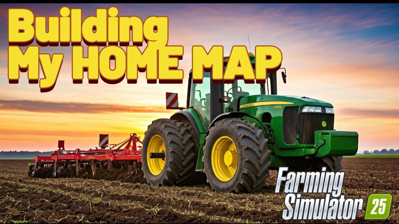 16x map MY HOME MAP! Farming Simulator 25