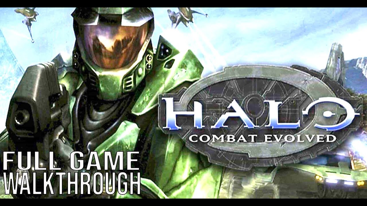 HALO COMBAT EVOLVED Full Game Walkthrough - No Commentary (OG HALO Full Game Walkthrough)