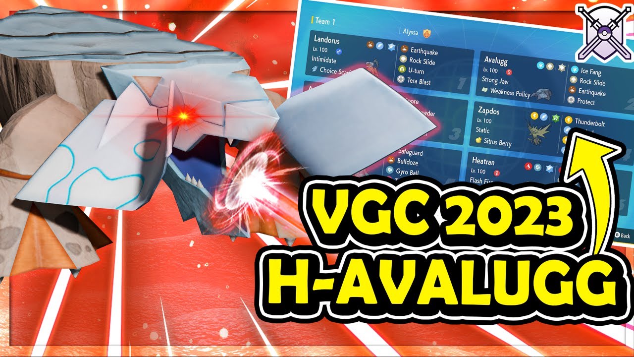 WEAKNESS POLICY HISUIAN AVALUGG is ACTUALLY GREAT in VGC 2023 Regulation D