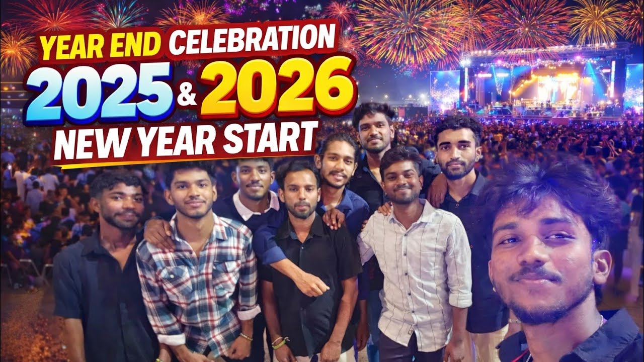 Galle Face Colombo New Year  Celebration 2026 🎆 | Crazy New Year Crowd! | DEV'S vlog 