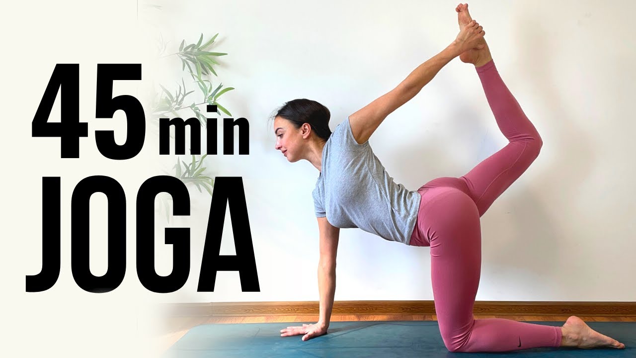 45 minuta Joga | Joga vežbe za celo telo - istezanje i jačanje celog tela | Samo Joga
