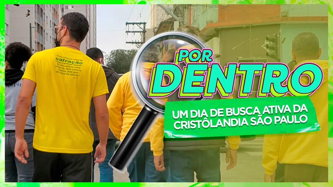 UM DIA DE BUSCA ATIVA CRISTOLÂNDIA SP