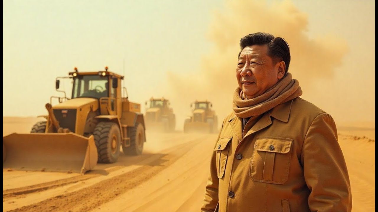 Extreme desert construction | China and Arabs Changing Hot Desert