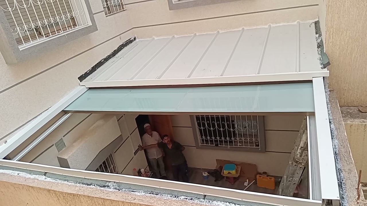 صقف متحرك كهرباءي ضلاكيت وزجاج 0662877274