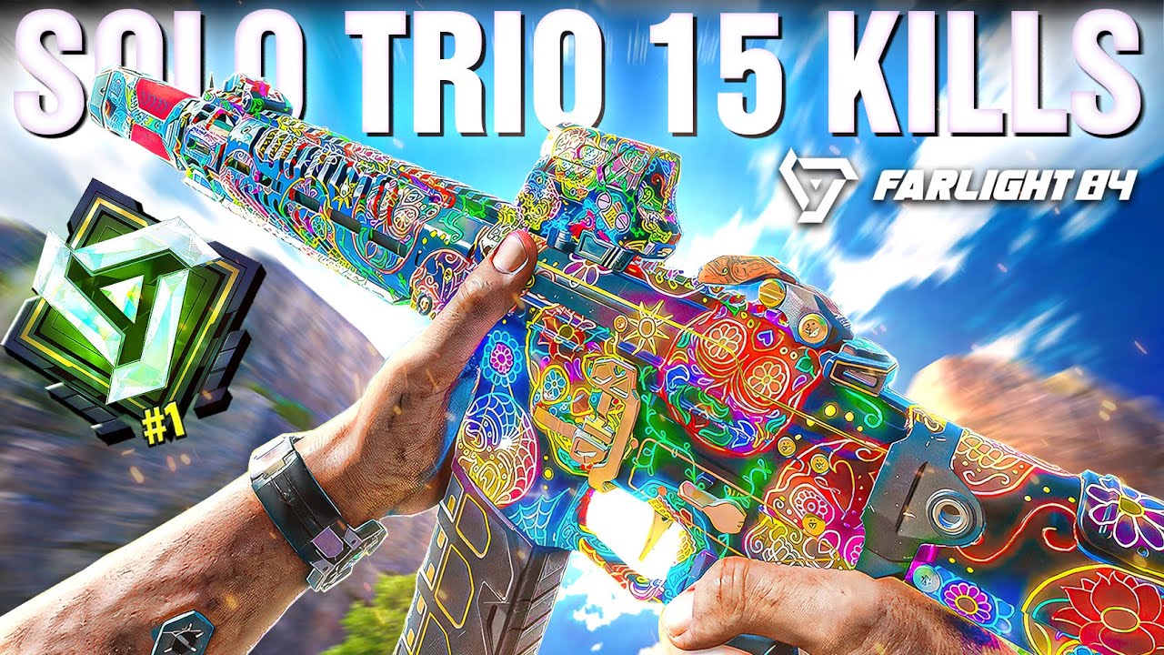 Farlight 84 New Movement, 15 Kills GAMEPLAY With Phantom Solo Trio... || Farlight 84
