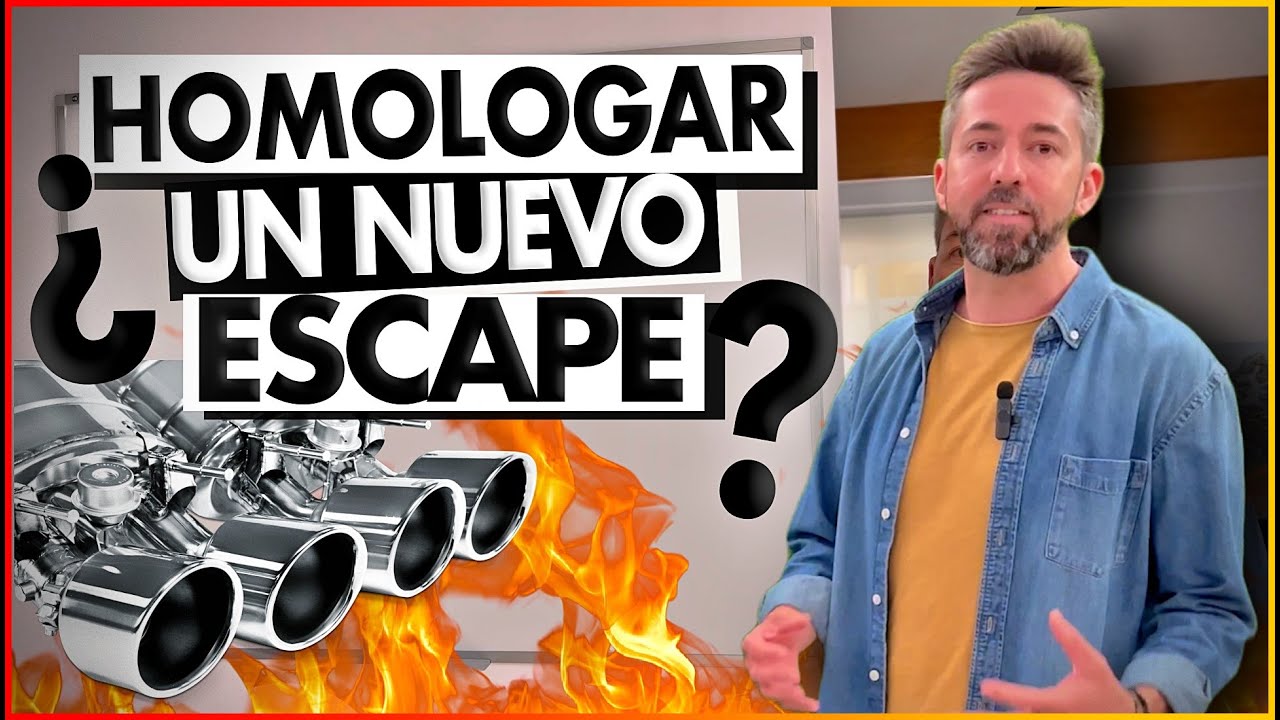 ¿HOMOLOGAR NUEVO ESCAPE EN MI VEHICULO ? ¿ ES NECESARIO?  | HOMOLOGACIONES TUTUNING