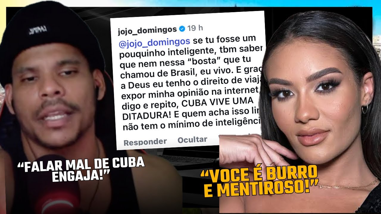 Samuel Sadamm VS Jojo Domingos! “Você encontrou uma fonte de engajamento eterna….!”