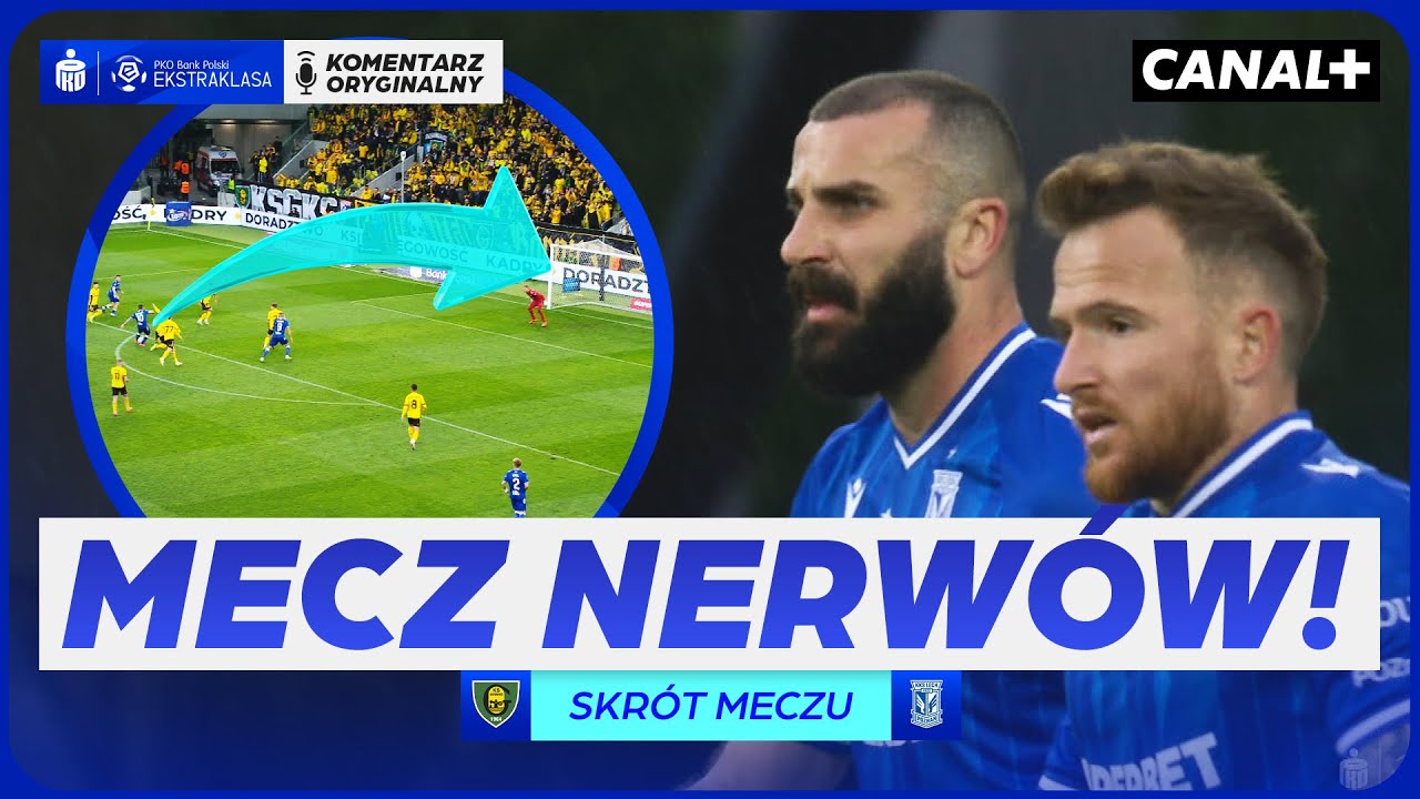 GIEKSA URYWA PUNKTY LECHOWI! NERWY DO SAMEGO KOŃCA! GKS KATOWICE - LECH, SKRÓT MECZU!