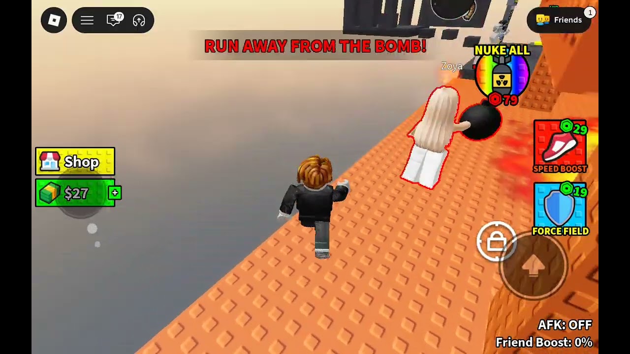 today we're going to play this Time Bomb Roblox