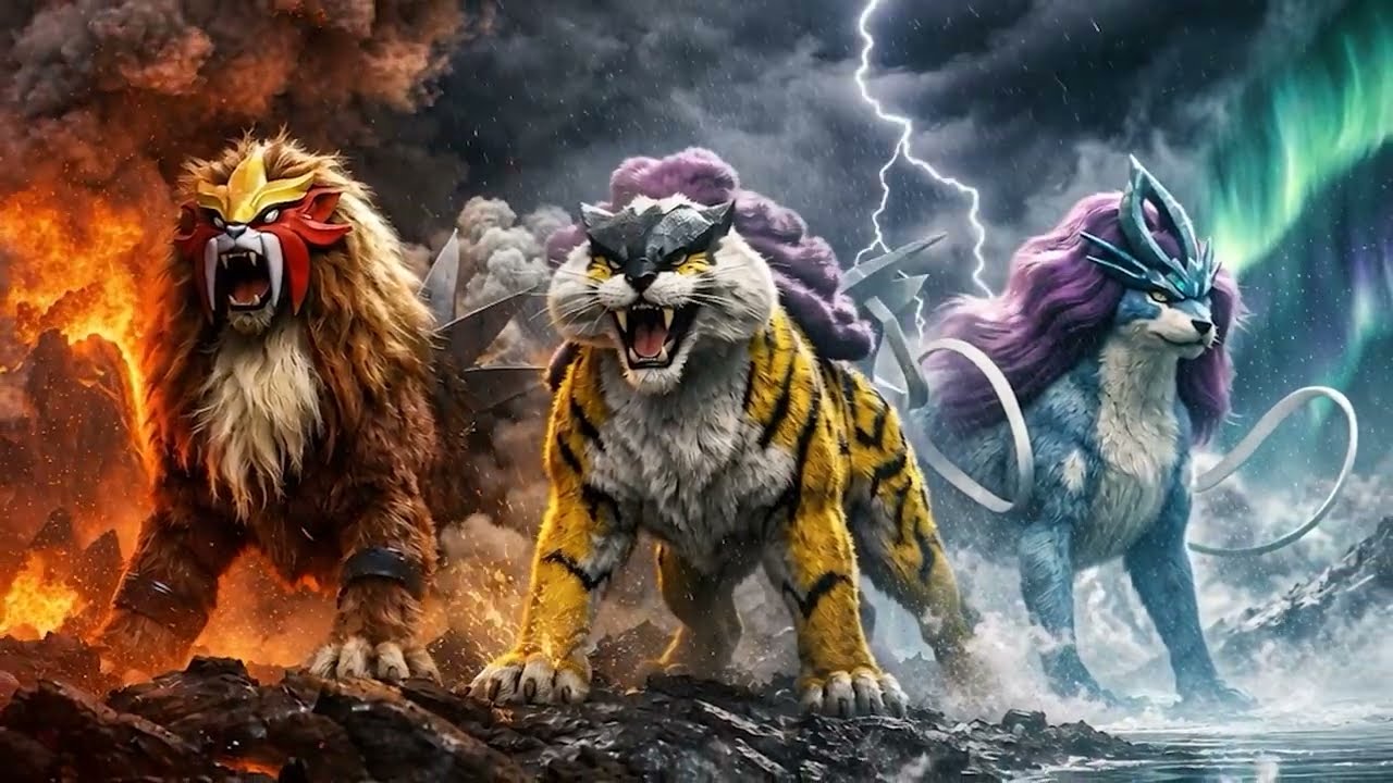 The Legendary Beasts of Johto