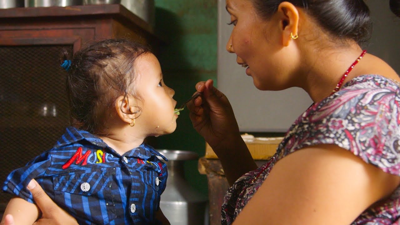 How to Feed Your Young Child with Care (Nepali) - Nutrition Series