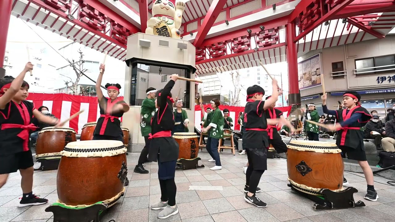 2022年大須春祭り「太鼓囃子」