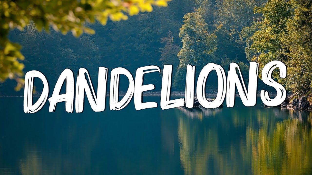 Dandelions - Ruth B. (Lyrics) || Shawn Mendes, Calvin Harris, Dua Lipa... (MixLyrics)