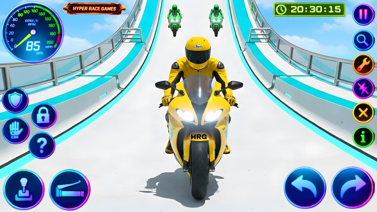Crazy GT Bike Impossible Ramp Racing – Extreme Stunt Adventure 3D | Android Gameplay