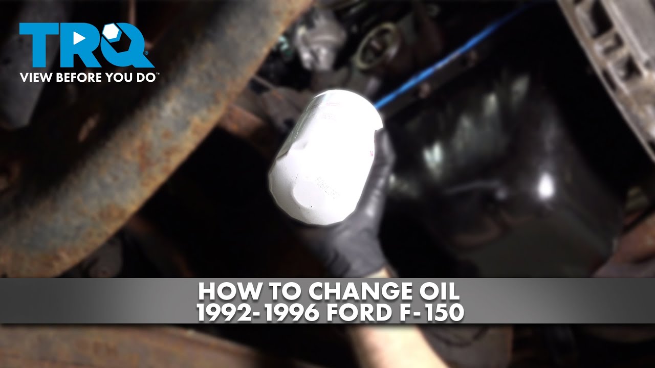 How to Change Oil 1992-1996 Ford F-150
