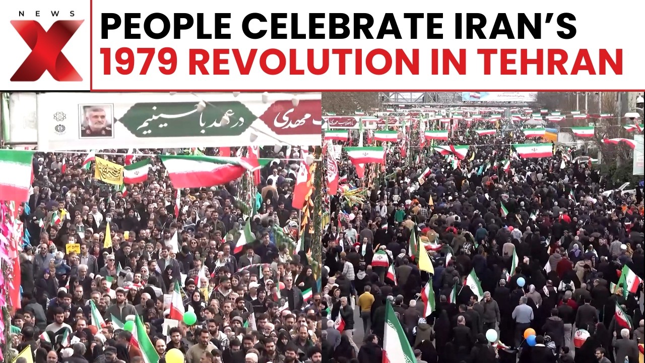 Thousands Rally in Tehran as Iran Marks 47th Anniversary of Islamic Revolution