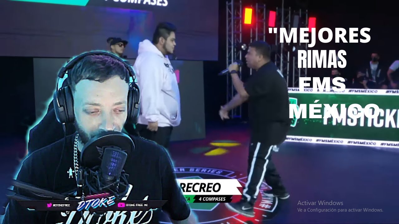 DTOKE REACCIÓN a "Las MEJORES RIMAS de 