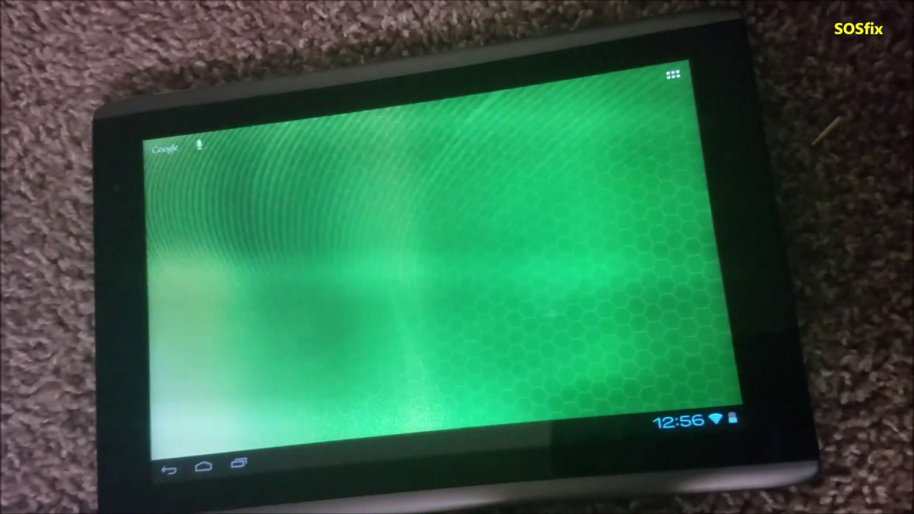 acer iconia a500 demo display mode update OS android 4.0.3