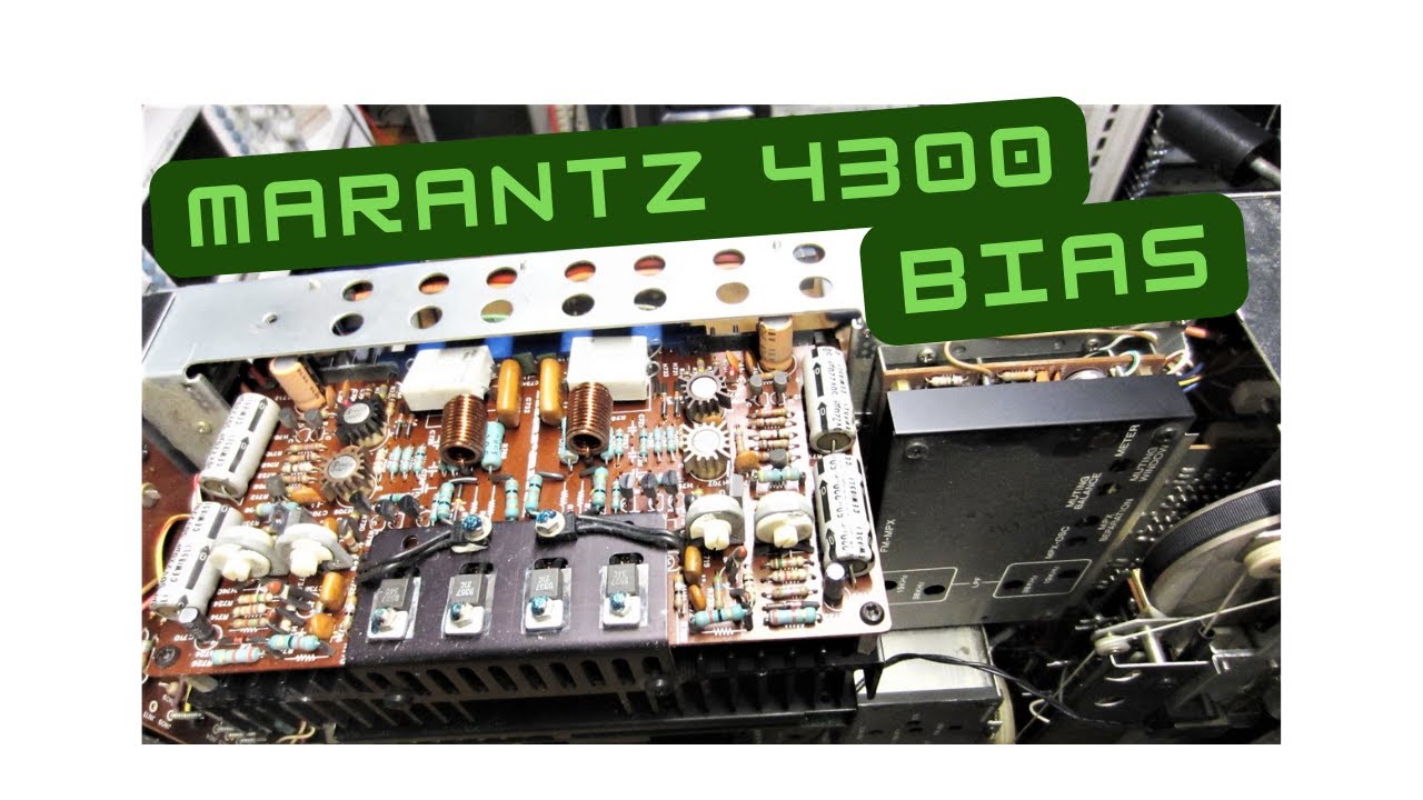 Marantz 4300 Часть 2 Смещение