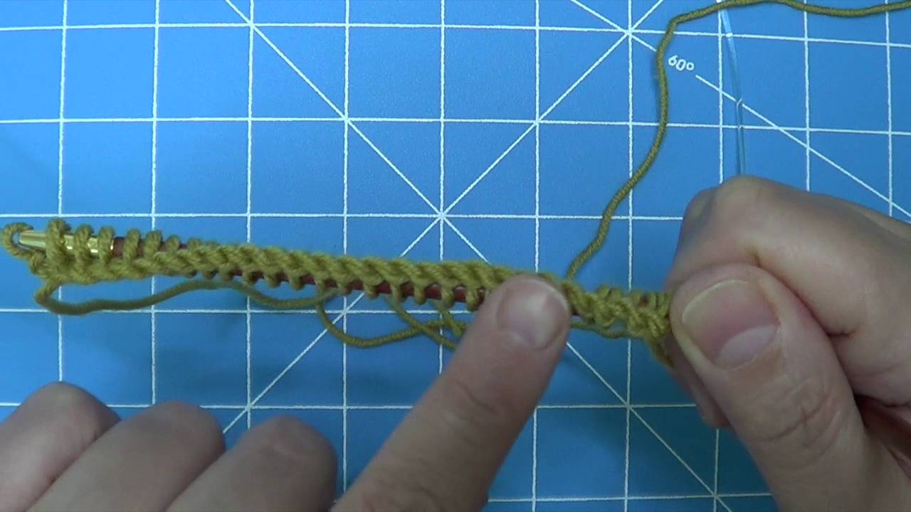 Tricot - Montage Tricoté Elastique (ou montage tricoté à l'anglaise ou Cable Cast-On)