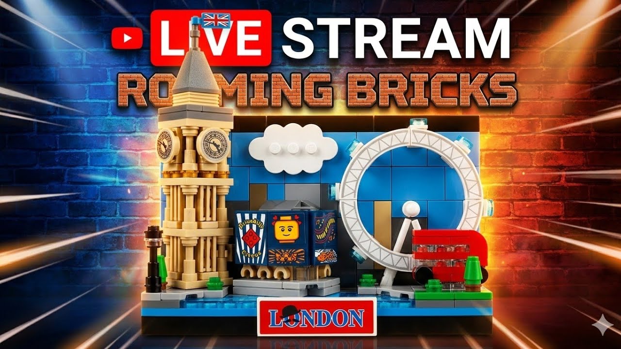 Roaming Bricks invites you to join the fun while building the Lego London Postcard set #shorts #lego