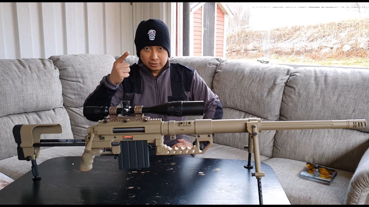 CheyTac M200 Intervention ARES LSR 006. Amazing sniper rifle replica.