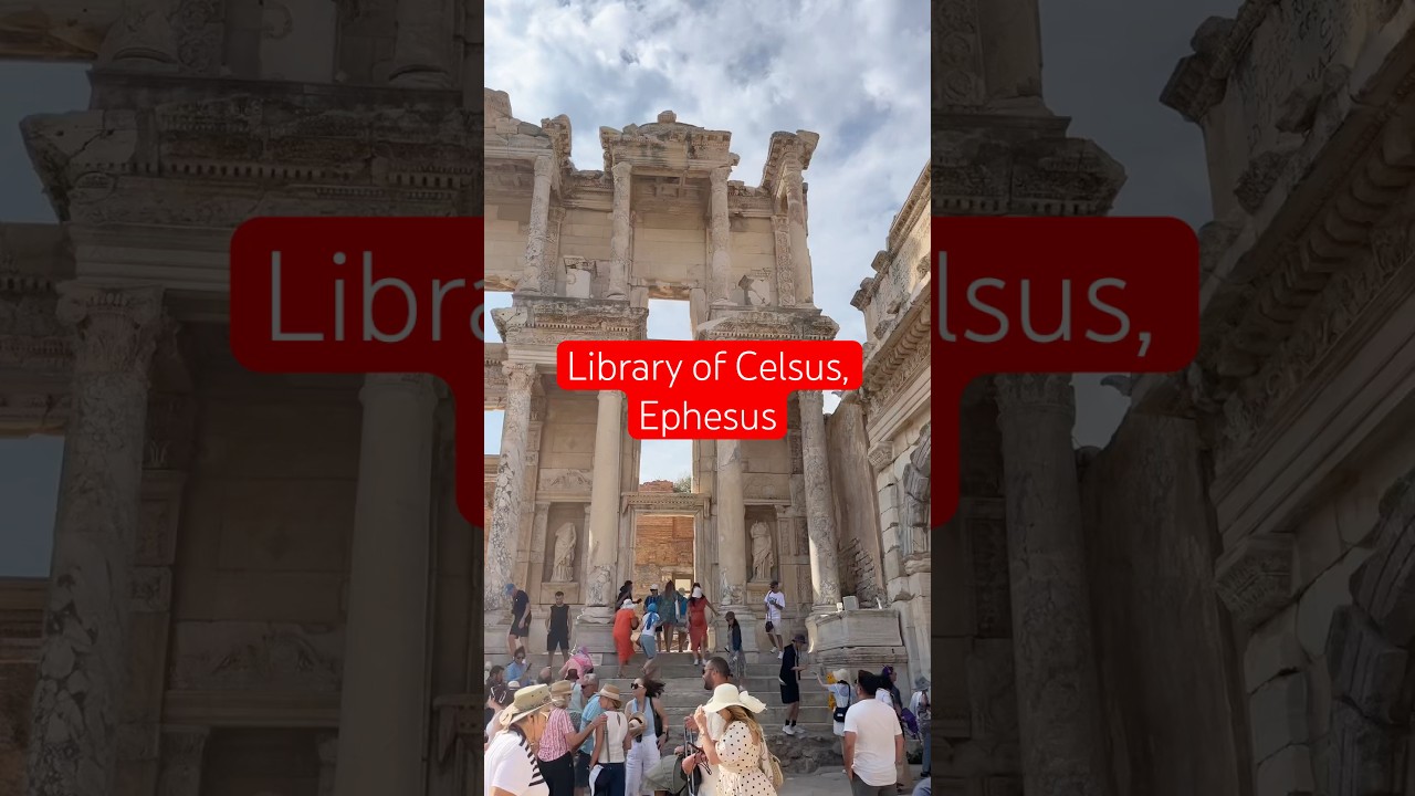 Library of Celsus, Ephesus: 3rd Largest Library in Antiquity