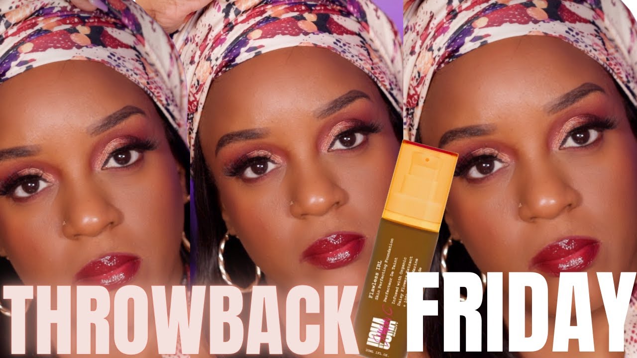 ThrowBack Foundation Friday 🤔🤔Uoma Beauty By Sharon C IRL Foundation*Shade Brown Sugar T3