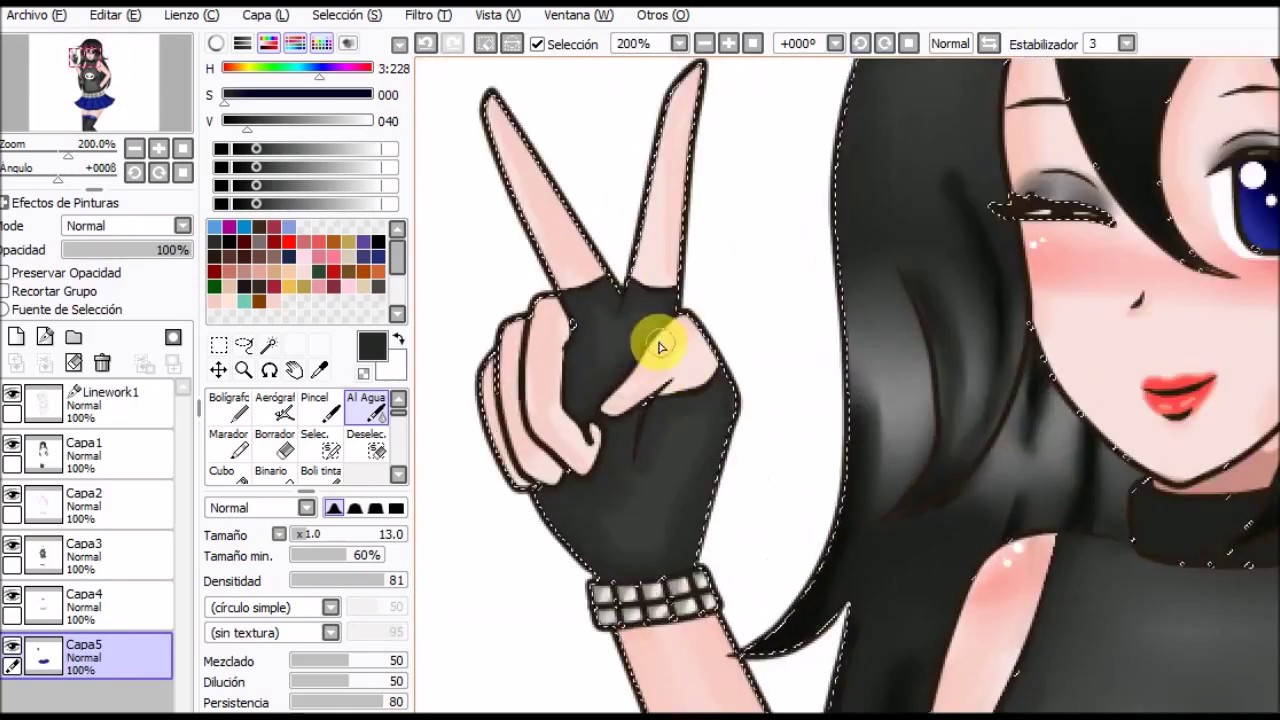 SpeedPaint #1: Rockmelt-Oc